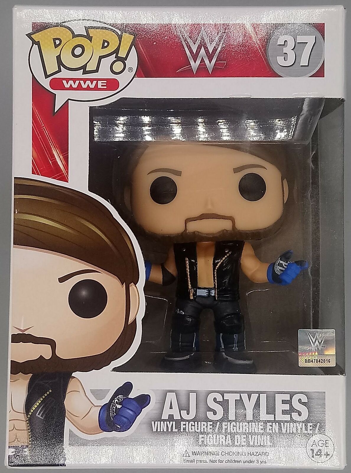 37 AJ Styles - WWE Funko POP Funko