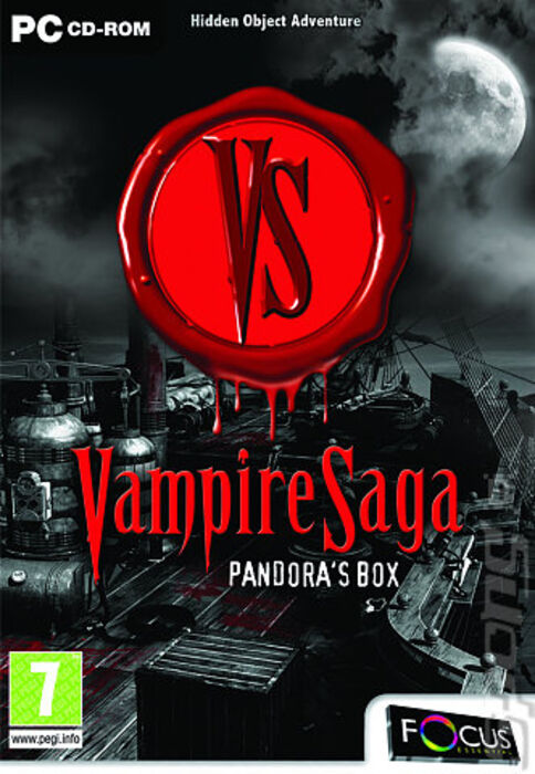 Vampire Saga: Pandora's Box for Windows PC MIcrosoft