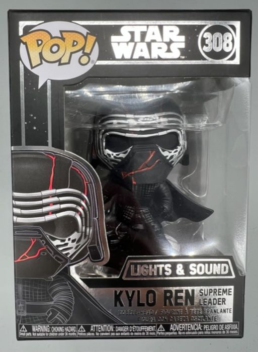 308 Kylo Ren (Supreme Leader- Lights & Sound) Star Wars Funko POP Funko