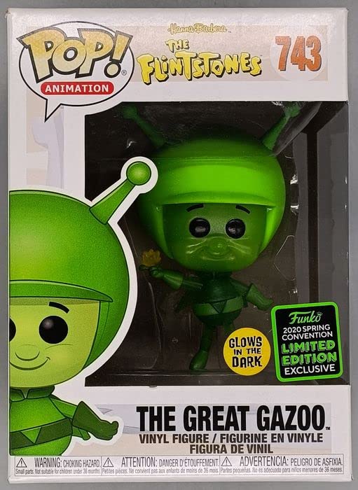 743 The Great Gazoo - Glow 2020 - The Flintstones Funko POP - Box Damaged Funko