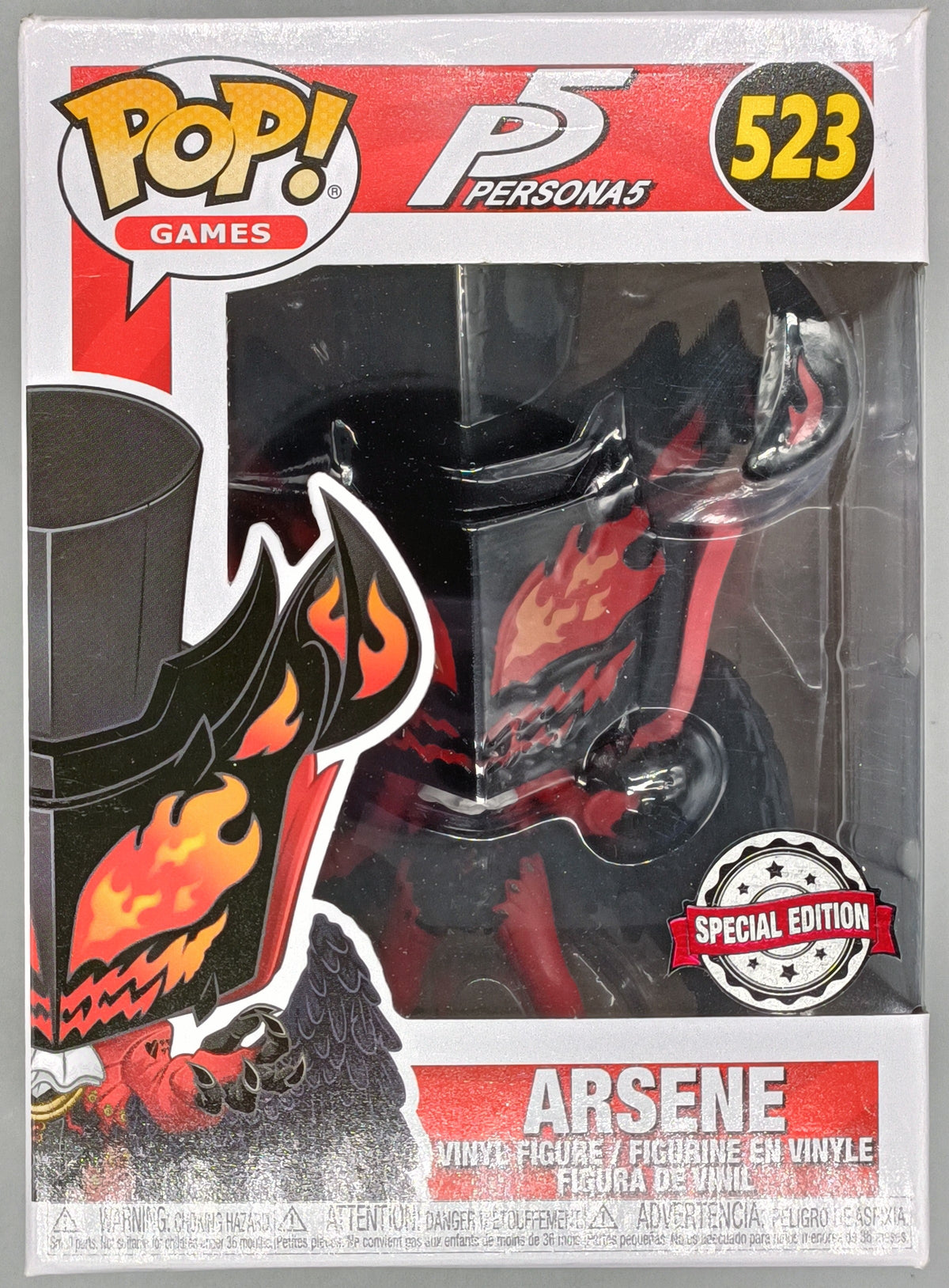 523 Arsene - P5 Persona 5 - Box Damaged Funko POP Funko