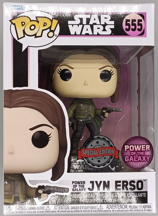 555 Jyn Erso - Star Wars - Power of the Galaxy - Box Damaged Funko POP Funko