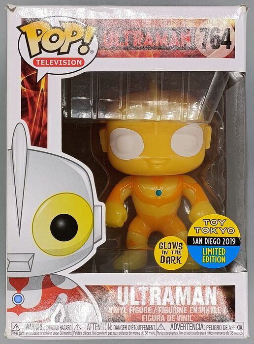 764 Ultraman - Glow - Ultraman - Box Damaged Funko POP Funko