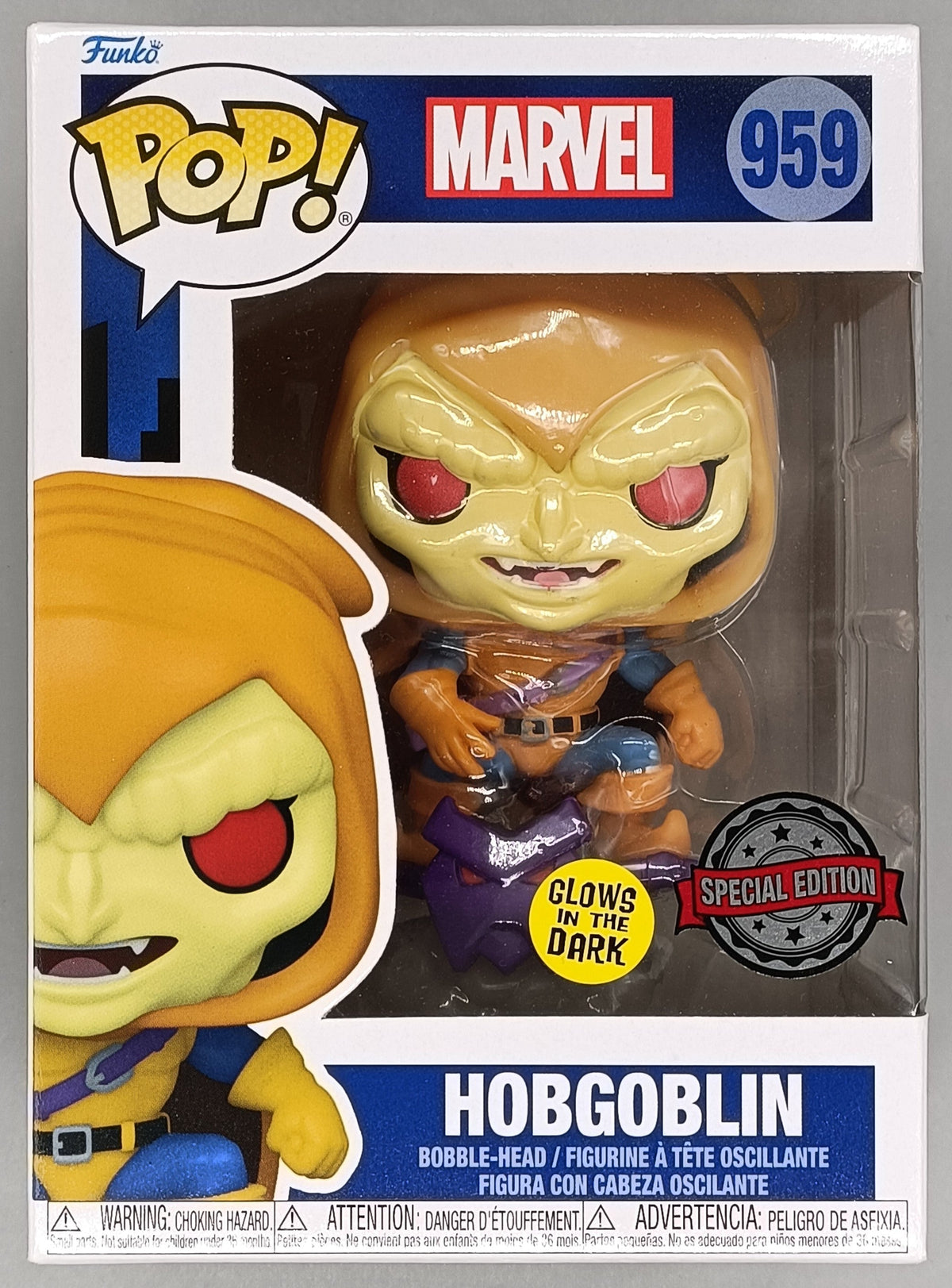 959 Hobgoblin Glow - Marvel Spider-man Funko POP Funko