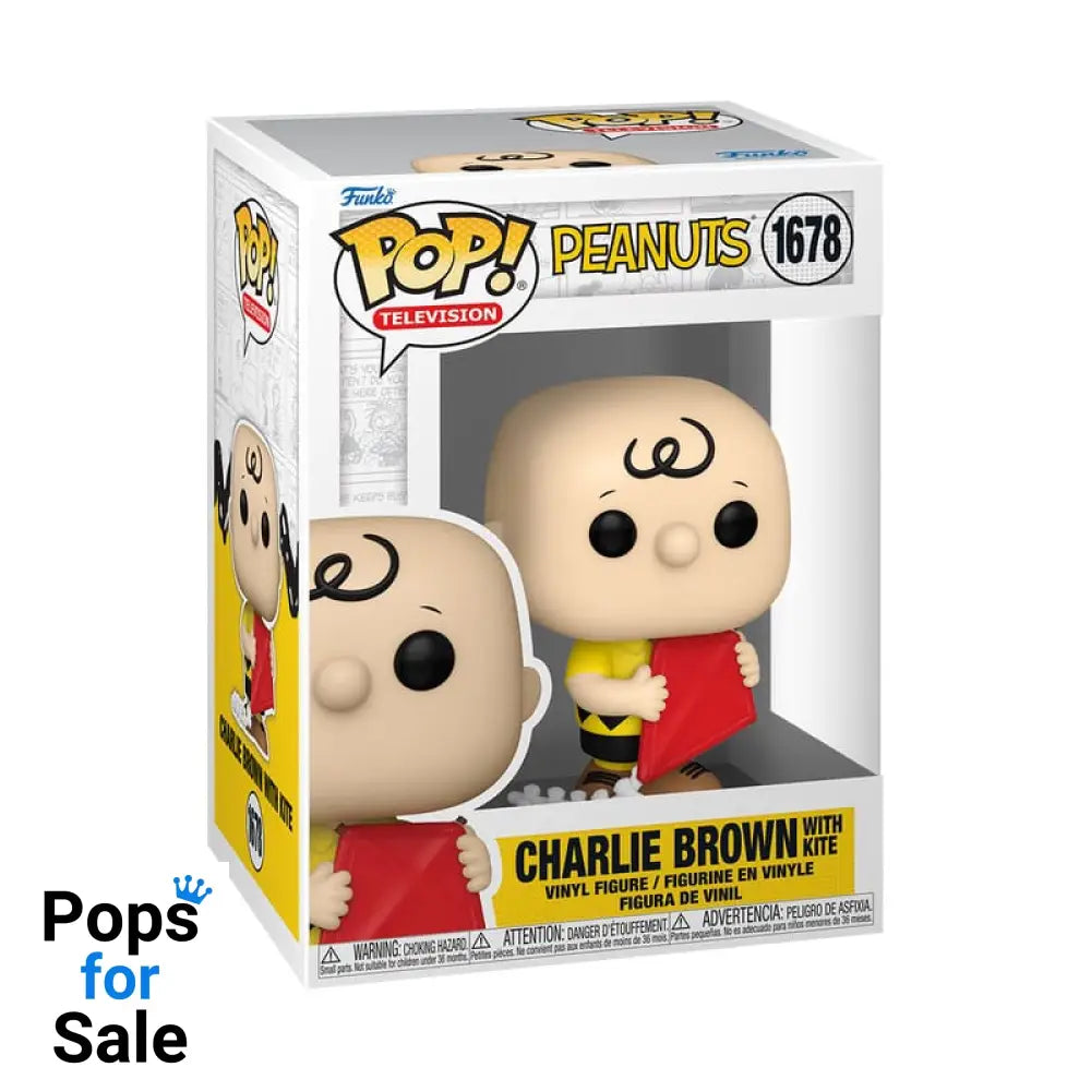 1678 Charlie Brown with Kite - Peanuts Funko POP PRESALE Funko
