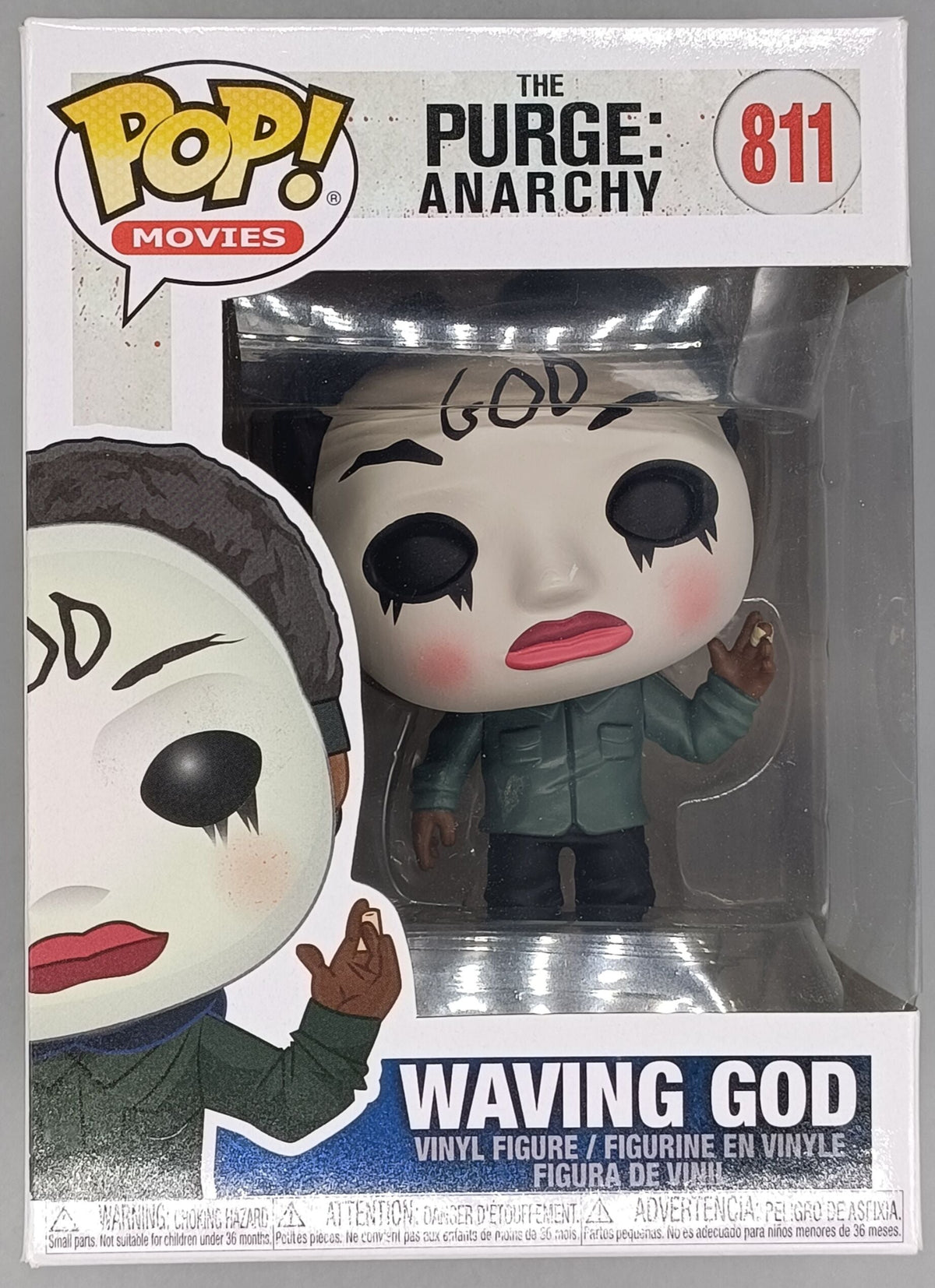 811 Waving God - The Purge Anarchy - Horror - Funko POP - Box Damaged Funko