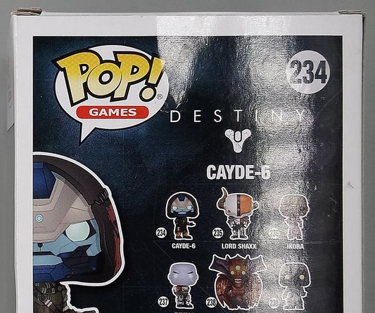 234 Cayde-6 - Destiny - Box Damaged Funko POP