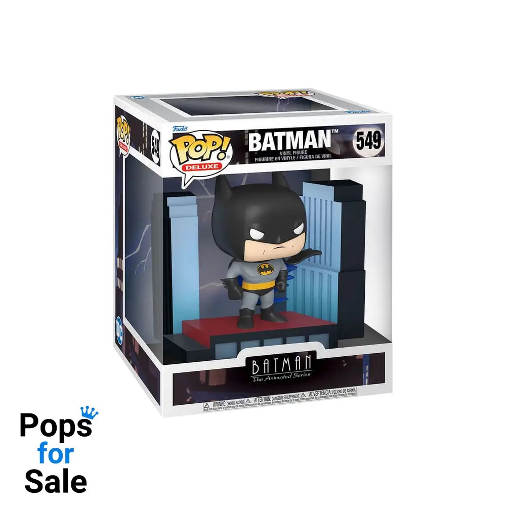 549 Batman on Rooftop Deluxe DC Batman The Animated Series Funko POP PRESALE Funko