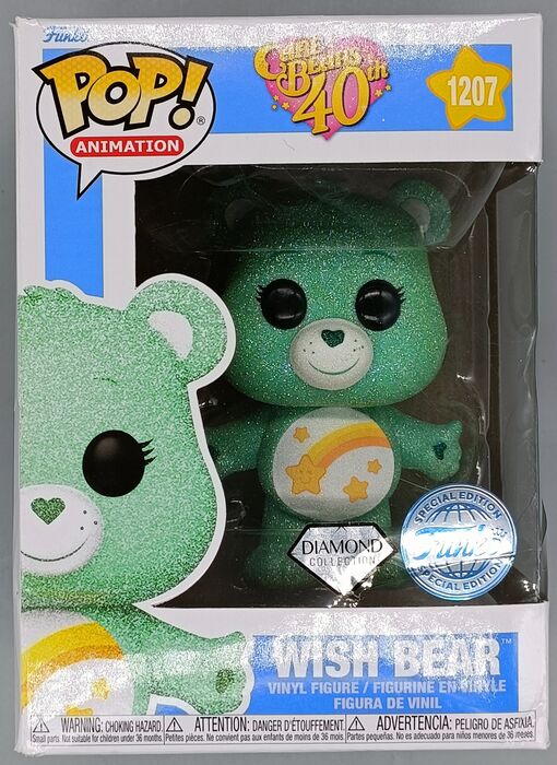 1207 Wish Bear - Diamond - Care Bears - Box Damaged Funko POP Funko