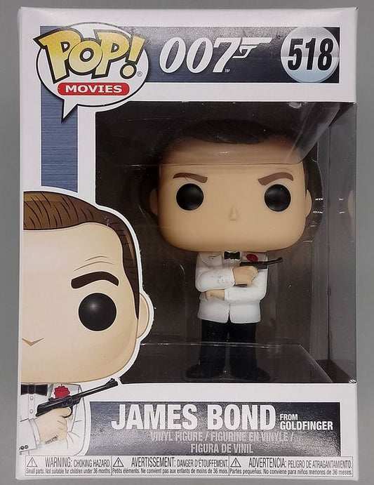 518 James Bond Sean Connery Tux (Goldfinger) - Funko POP - Box Damaged