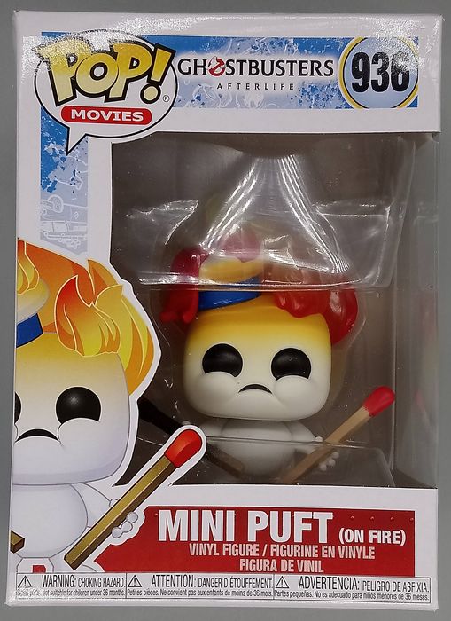 936 Mini Puft (on Fire) Ghostbusters Afterlife - Box Damaged Funko POP Funko