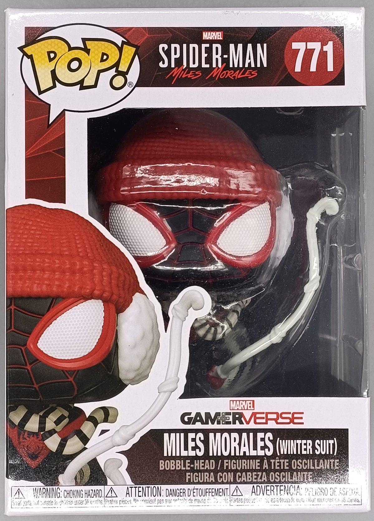 771 Miles Morales (Winter Suit) - Marvel Spider-Man - Funko POP - Box Damaged Funko