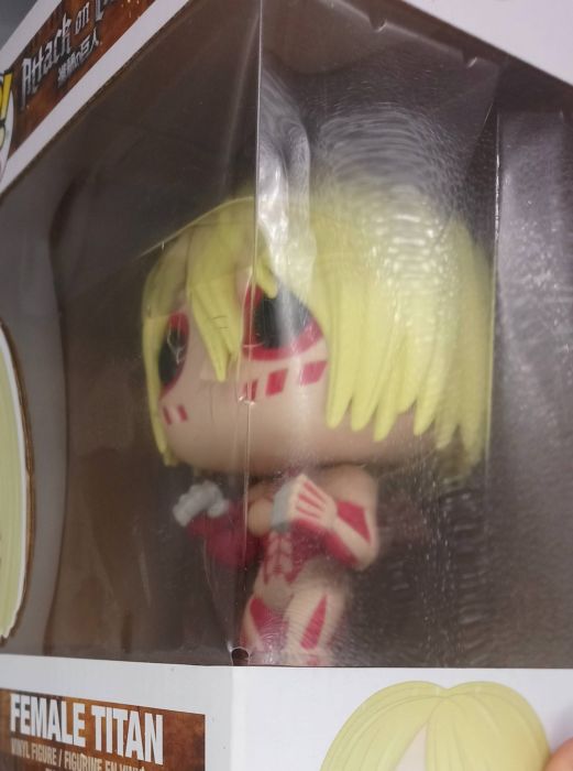 233 Female Titan - 6 Inch - Attack On Titan - Box Damaged Funko POP