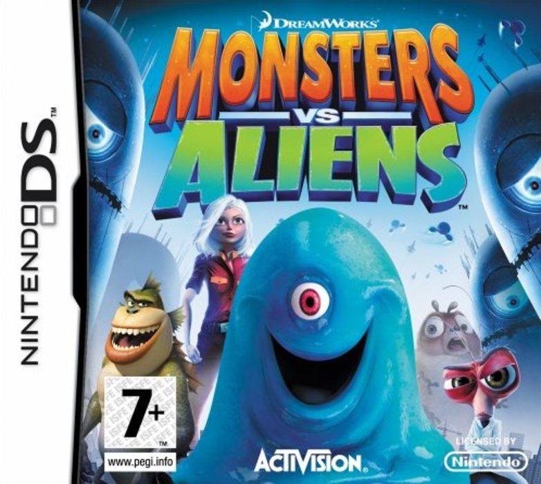 Monsters vs. Aliens for Nintendo DS/3DS Funko