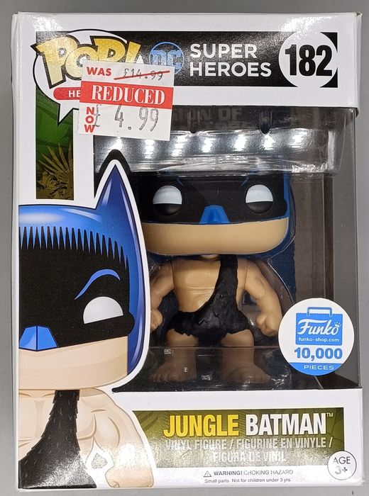 182 Jungle Batman Funko Shop Exclusive 10000pc LE Box Damaged Funko POP Funko