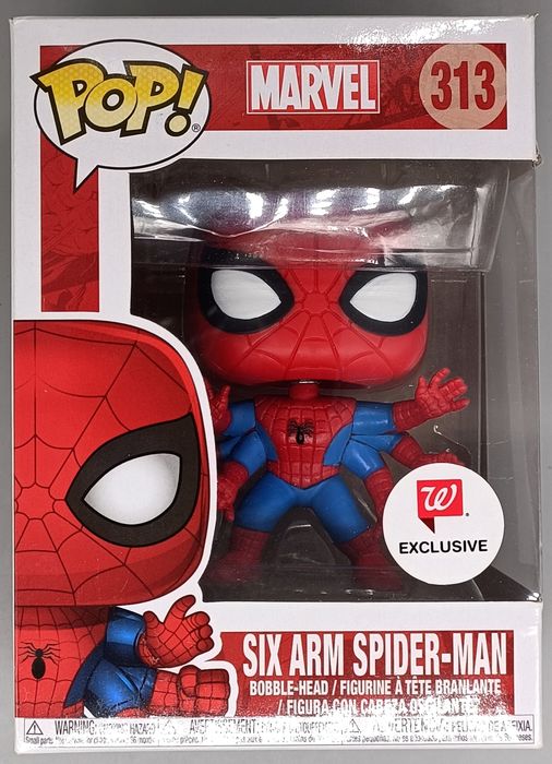 313 Six Arm Spider-Man - Marvel - Box Damaged Funko POP