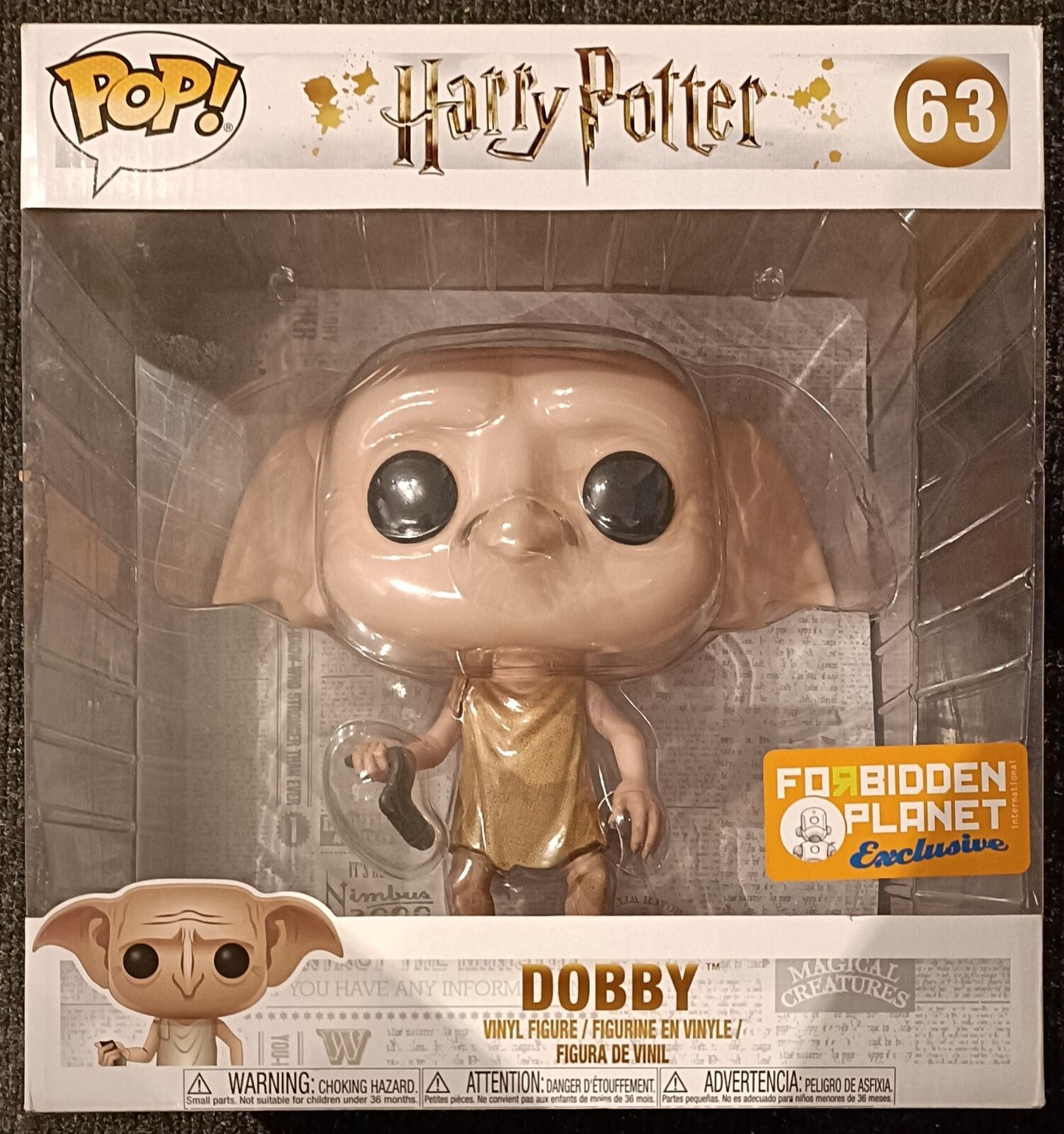 63 Dobby - 10 Inch - Harry Potter Funko POP