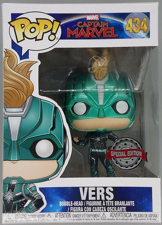 434 Vers (Masked) - Marvel Captain Marvel Funko POP