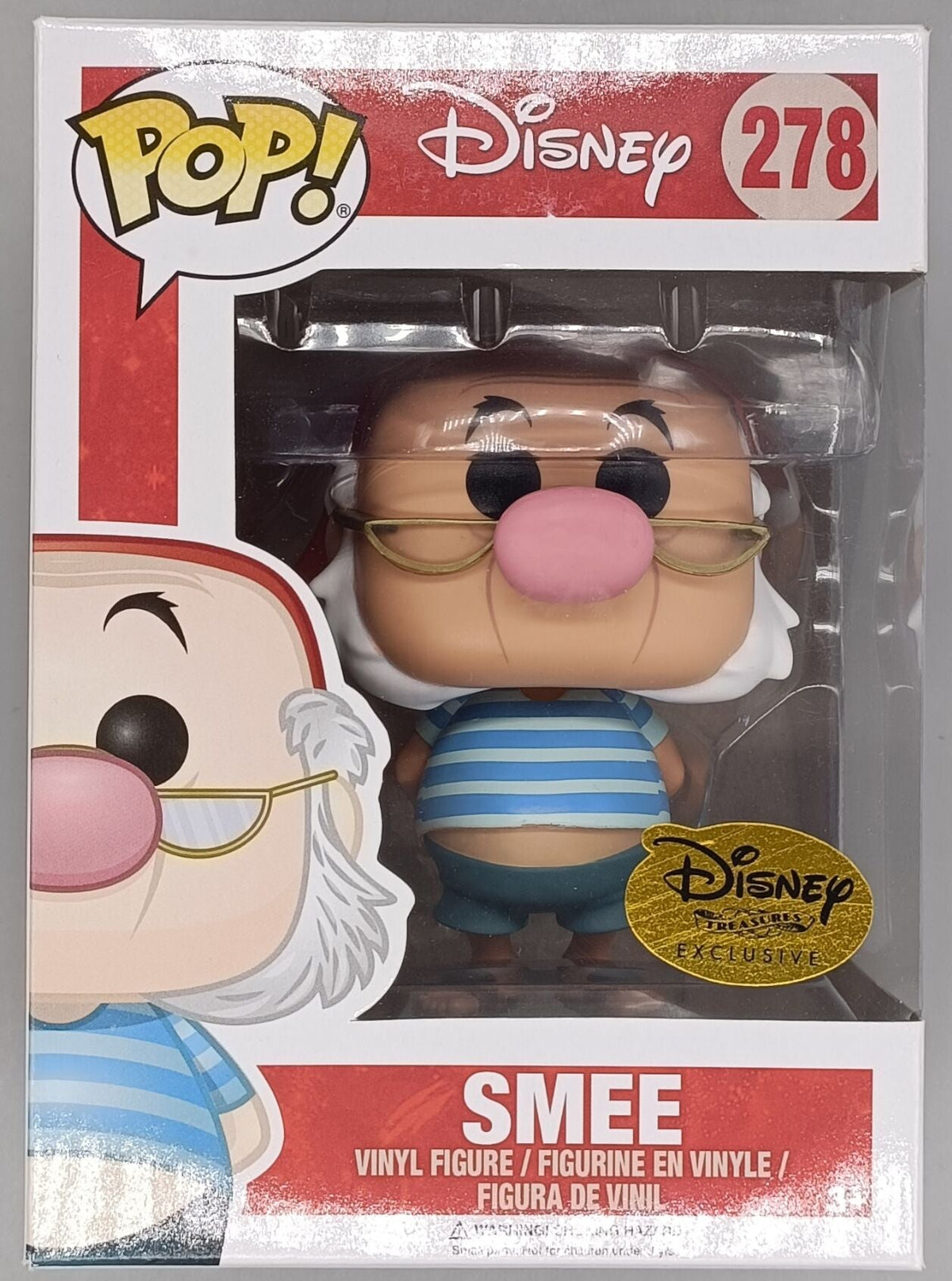 278 Smee - Disney Treasures - Peter Pan Funko POP Funko