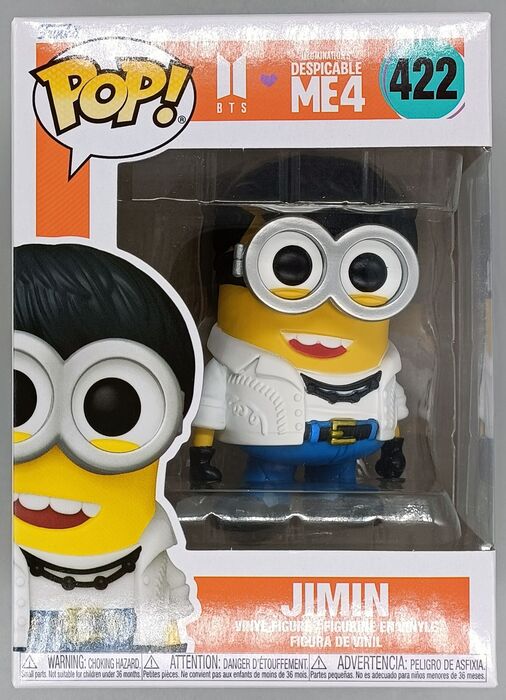 422 Jimin - Minions x BTS - Rocks Funko POP - Brand New Funko