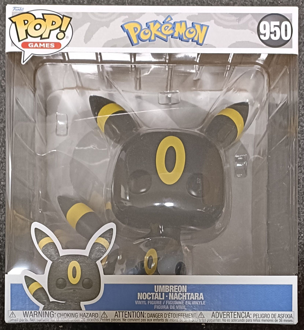 950 Umbreon - Pokemon - 10 Inch Supersize Funko POP - Brand New Funko