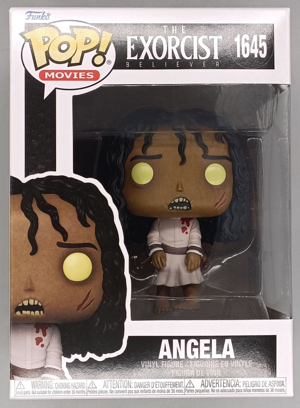 1645 Angela (Possessed) - The Exorcist - Horror Funko POP - Box Damaged Funko