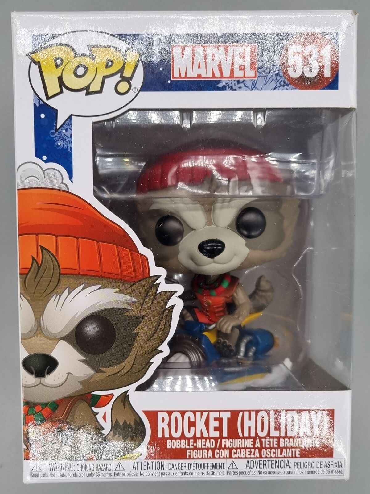 531 Rocket (Holiday) - Marvel Guardians of the Galaxy Funko POP Funko