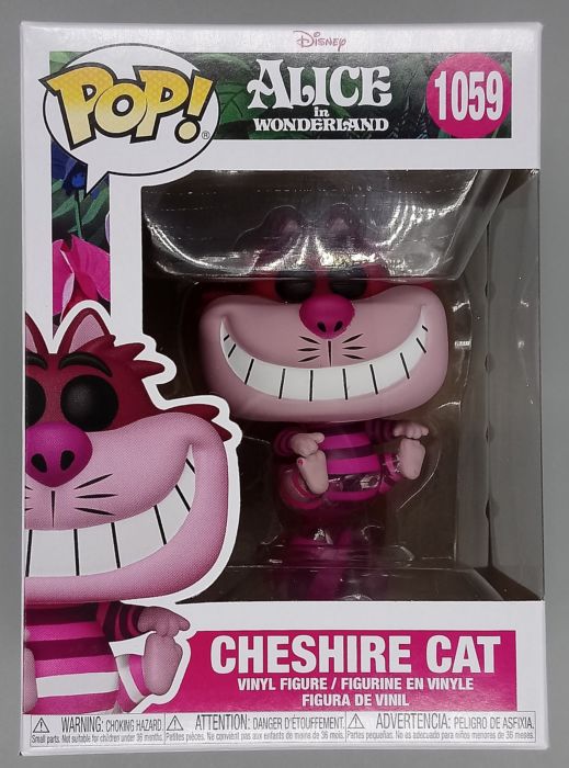 1059 Cheshire Cat (Translucent) Disney Alice in Wonderland Funko POP