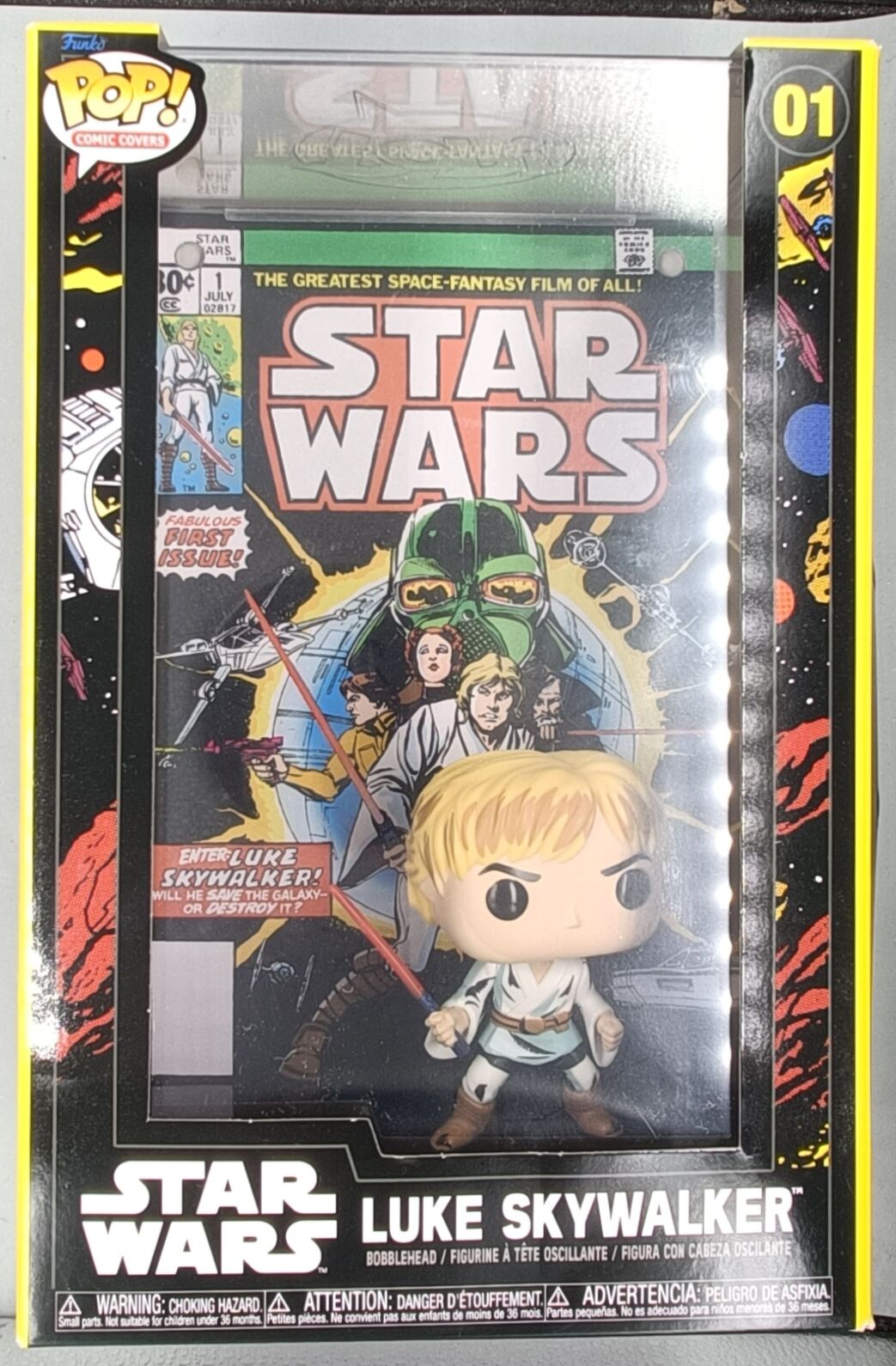 01 Luke Skywalker - Comic Covers (Star Wars) Funko POP