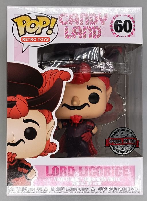 60 Lord Licorice - Candy Land Funko POP