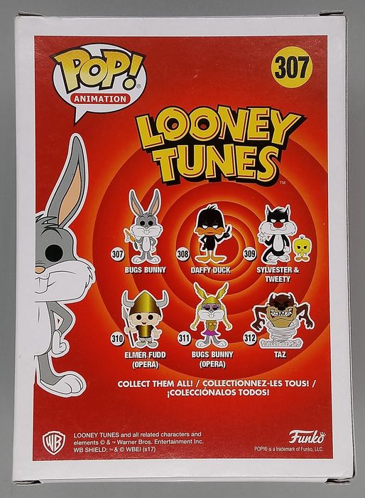 307 Bugs Bunny - Looney Toons - Box Damaged Funko POP