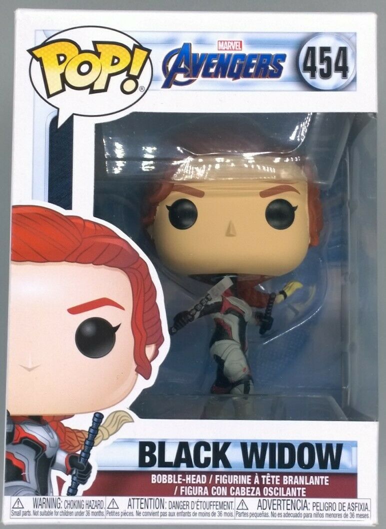 454 Black Widow (Team Suit) Marvel Avengers Endgame Funko POP Funko