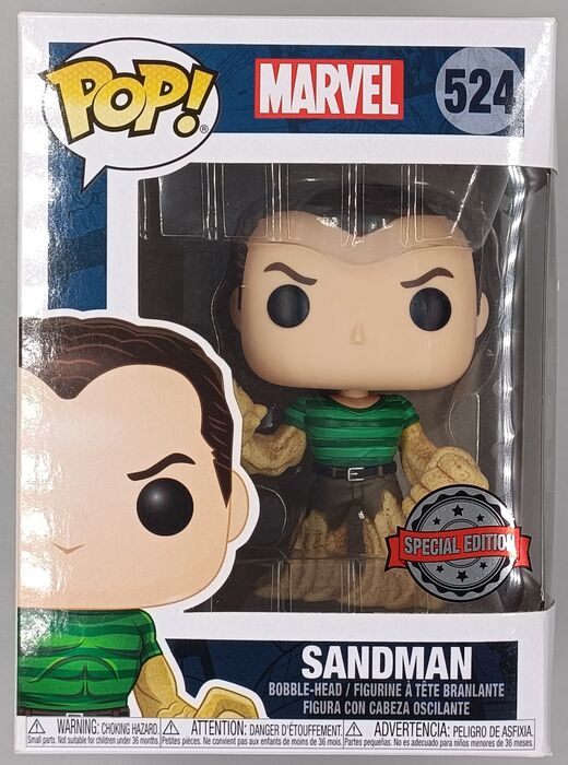 524 Sandman - Marvel - Box Damaged Funko POP Funko
