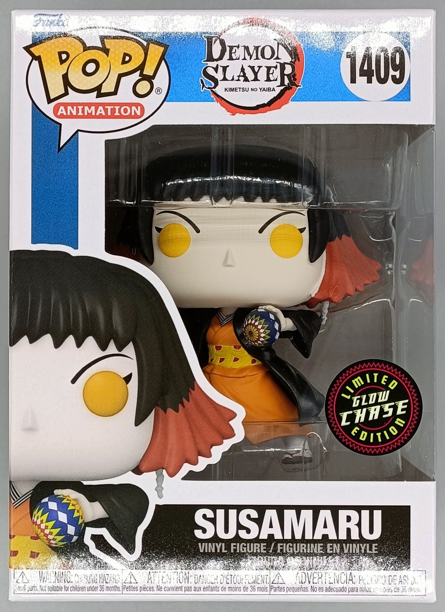 1409 Susamaru (Glow Chase) - Demon Slayer Funko POP - Brand New