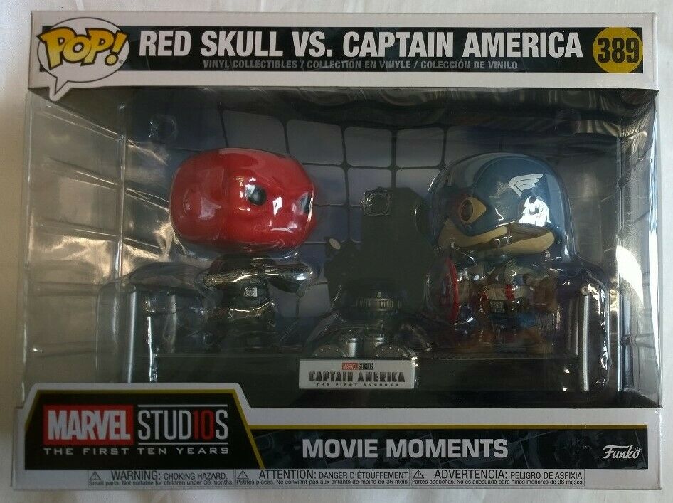 389 Red Skull vs. Captain America Movie Moment - Marvel Funko POP Funko