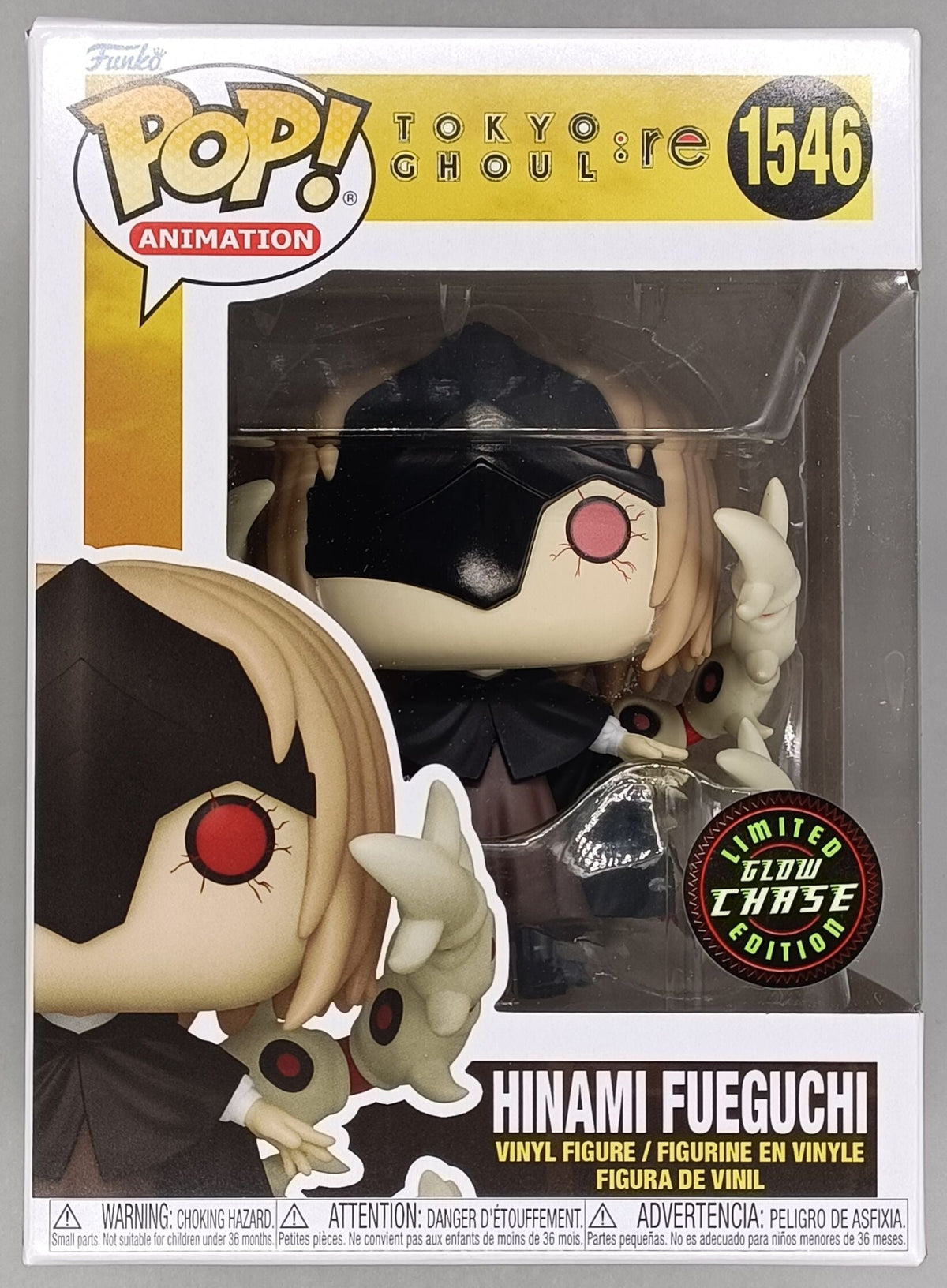 1546 Hinami Fueguchi (Glow Chase) - Tokyo Ghoul:Re Funko POP - Brand New Funko