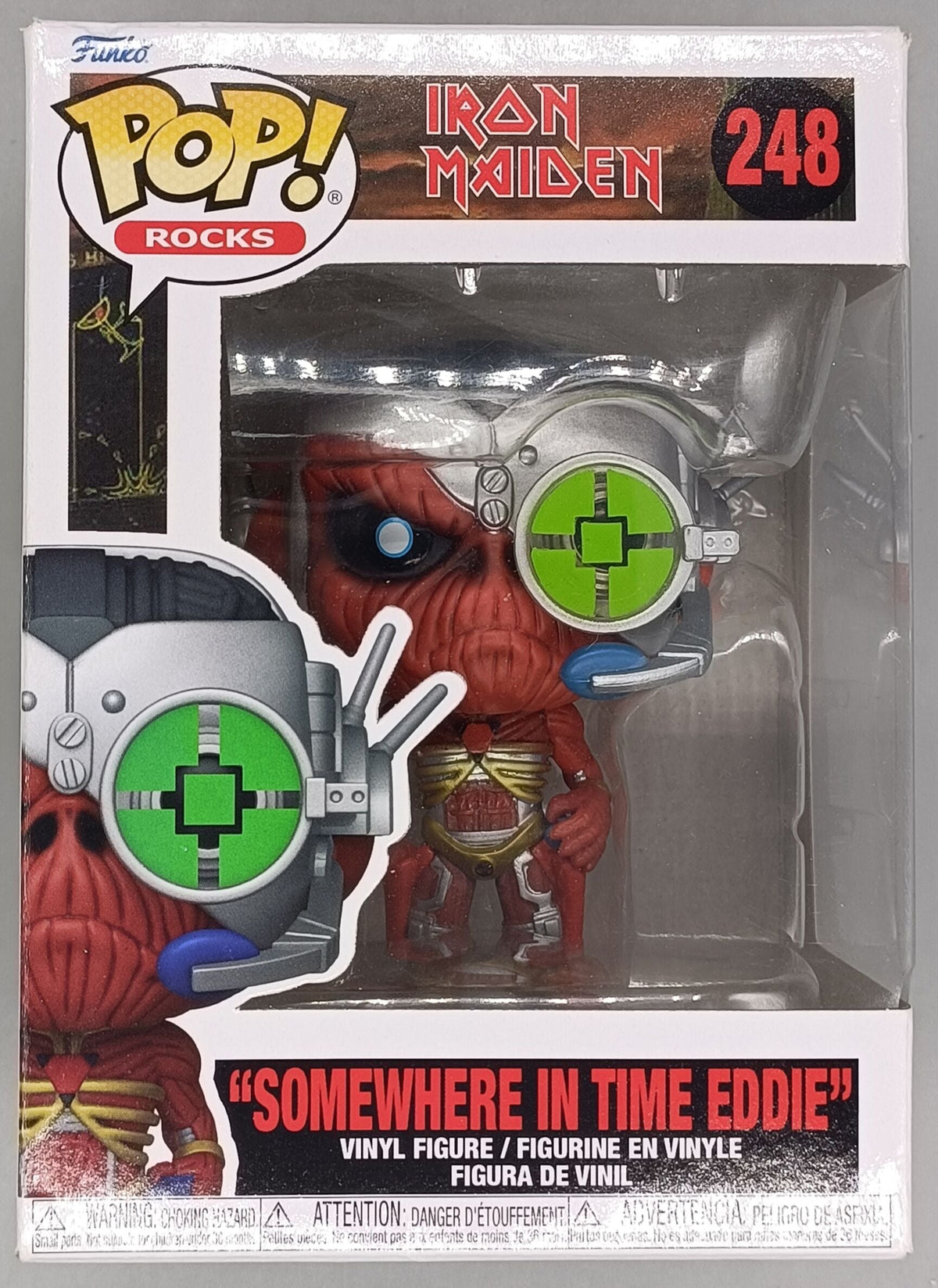 248 Somewhere in Time Eddie - Iron Maiden - Funko POP - Box Damaged Funko