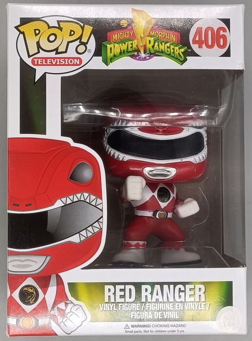 406 Red Ranger (Action Pose) - Power Rangers Funko POP Funko