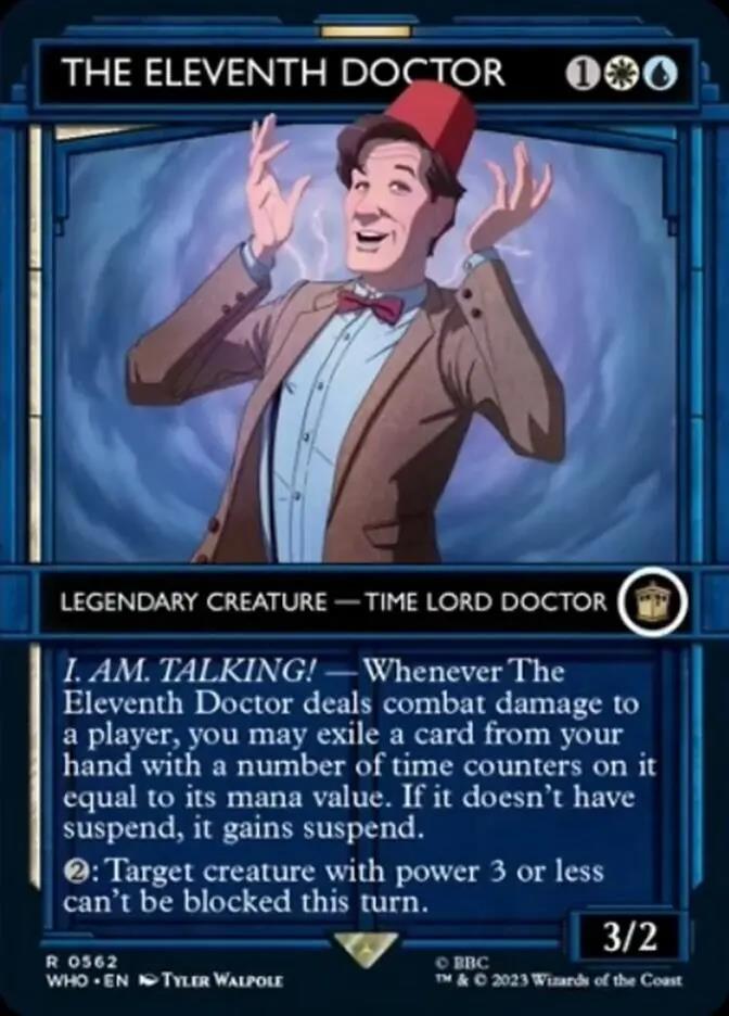 562 - The Eleventh Doctor - Doctor Who - Normal - Magic: The Gathering Card