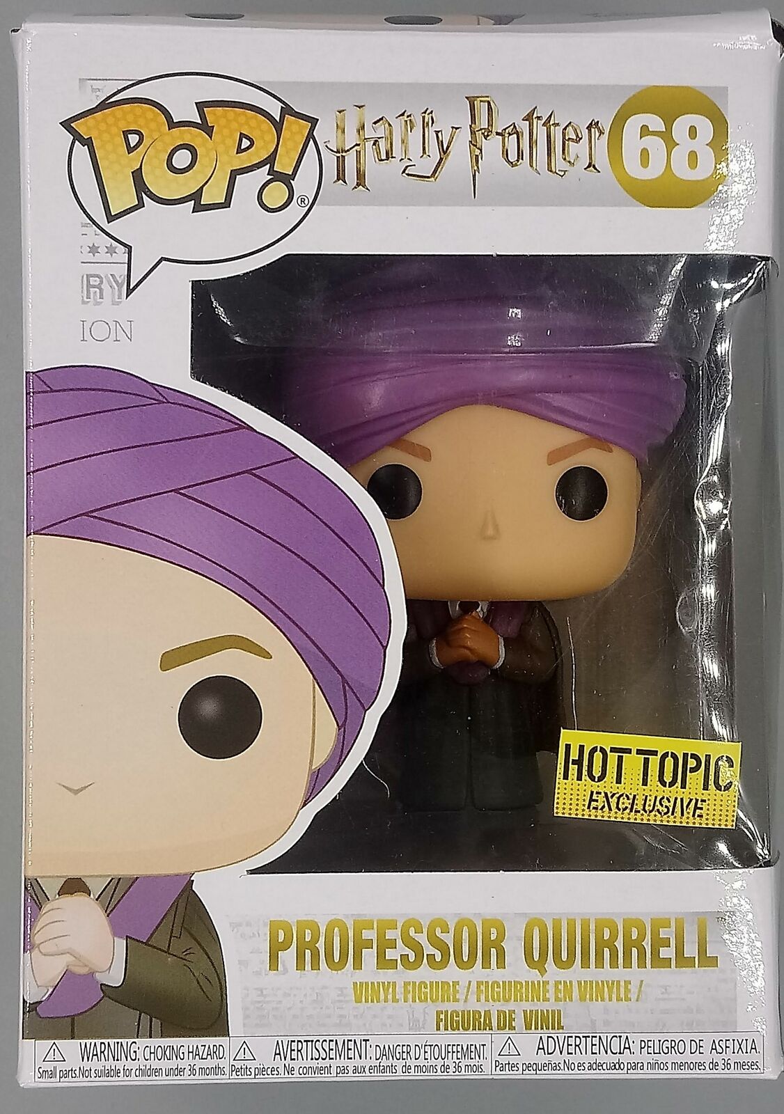 68 Professor Quirrell - Harry Potter 2018 Con - Box Damaged Funko POP Funko