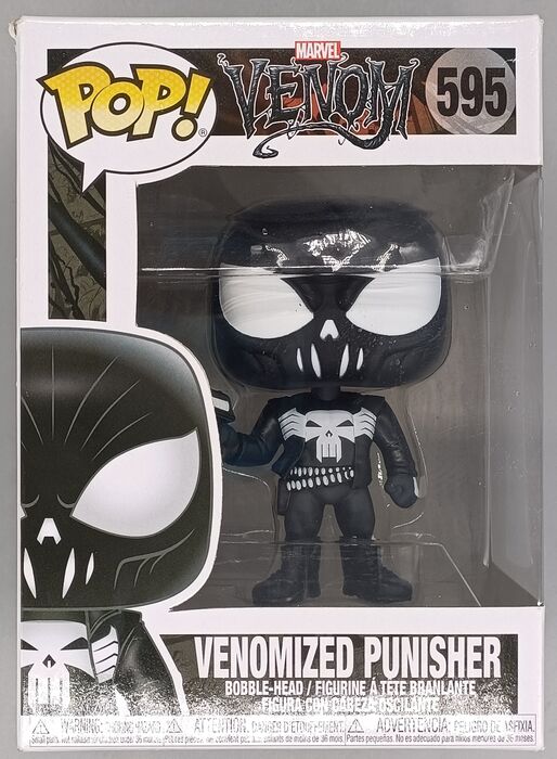 595 Venomized Punisher - Marvel Venom - Box Damaged Funko POP Funko