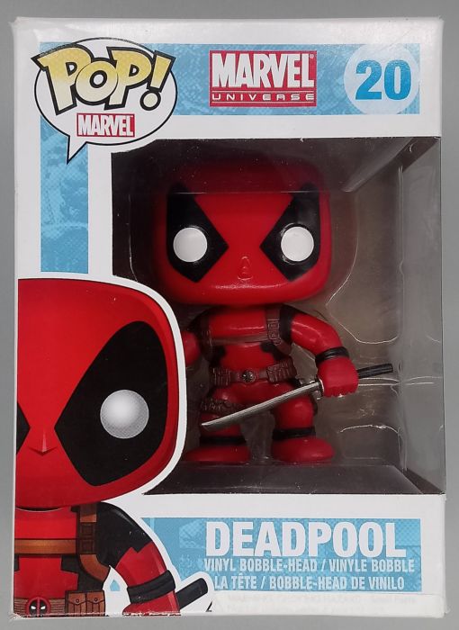 20 Deadpool - Marvel - Box Damaged Funko POP Funko