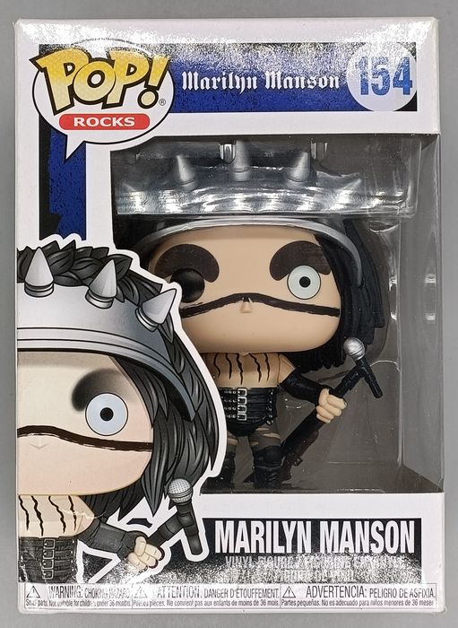 154 Marilyn Manson - Rocks - Box Damaged Funko POP Funko