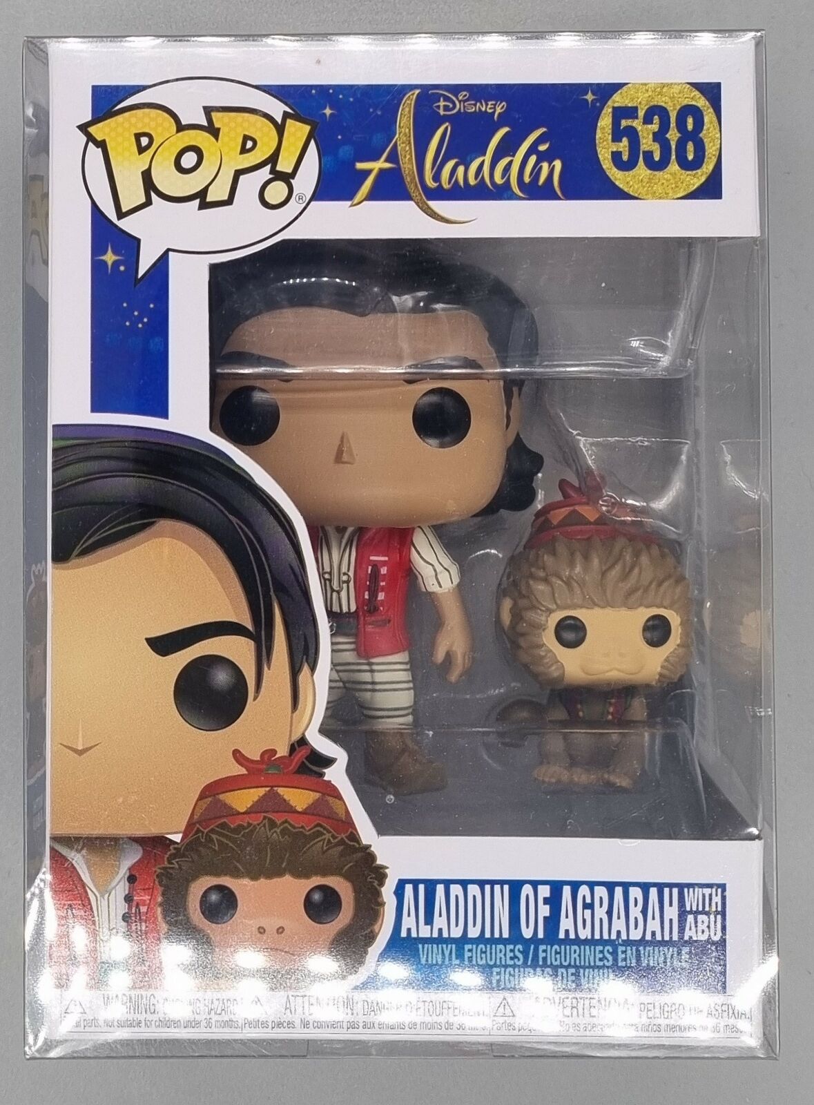 538 Aladdin of Agrabah (with Abu) - Disney Aladdin (Live) Funko POP Funko