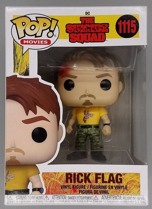 1115 Rick Flag - The Suicide Squad - Box Damaged Funko POP Funko