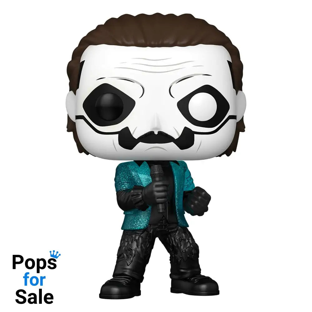 455 Papa Emeritus IV - Glitter Blue Jacket - Ghost - Rocks Funko POP