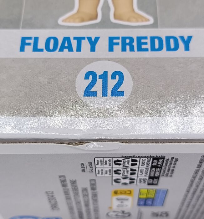 212 Floaty Freddy Funko (Freddy) 2023 Con - Box Damaged Funko POP