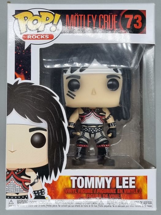 73 Tommy Lee - Motley Crue Funko POP - FanofThings.co.uk