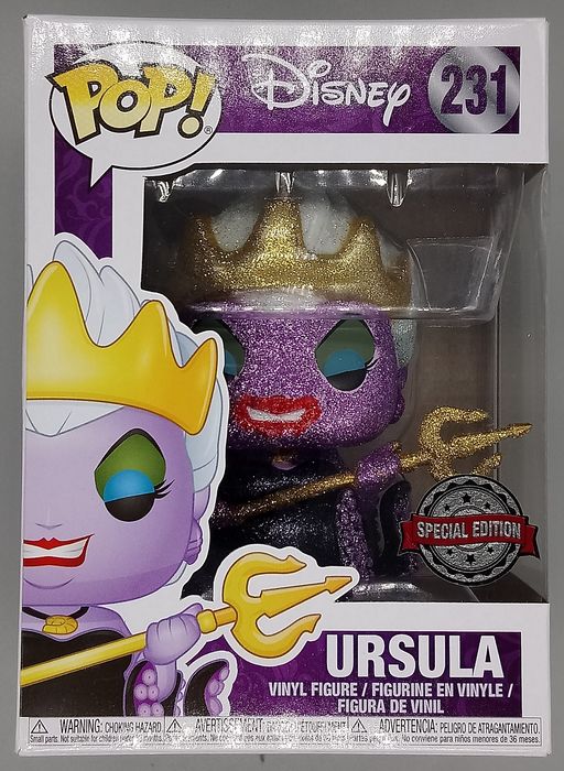 231 Ursula - Diamond - Disney The Little Mermaid Funko POP