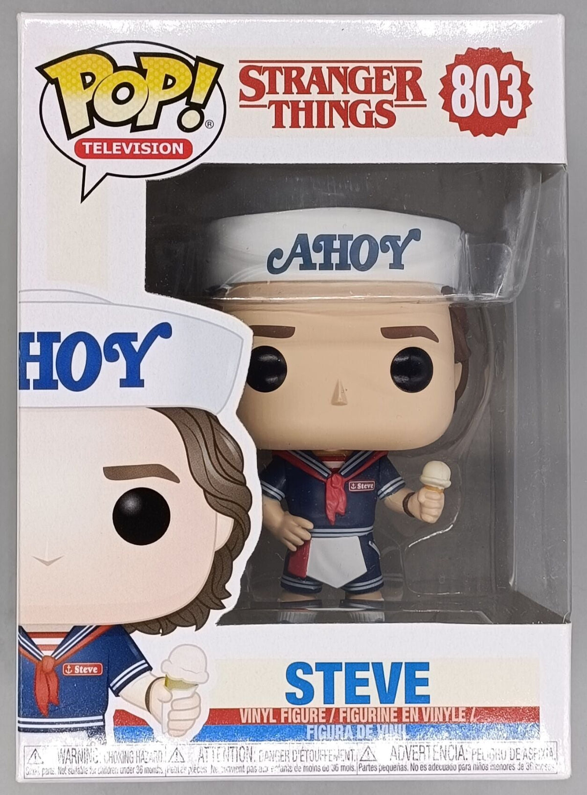 803 Steve (w/ Ice Cream) - Stranger Things Funko POP Funko